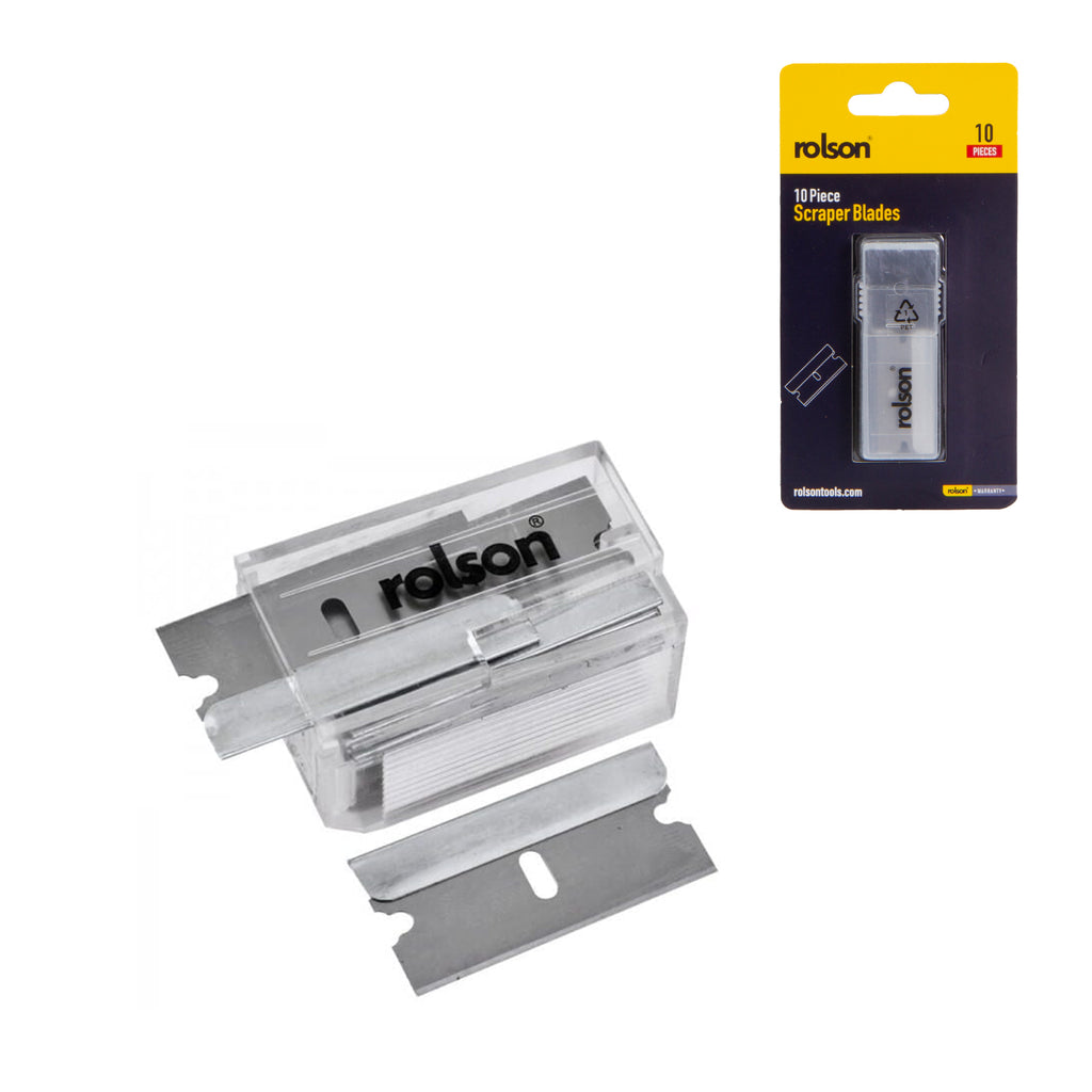 10 Piece Scraper/Razor Spare Blades