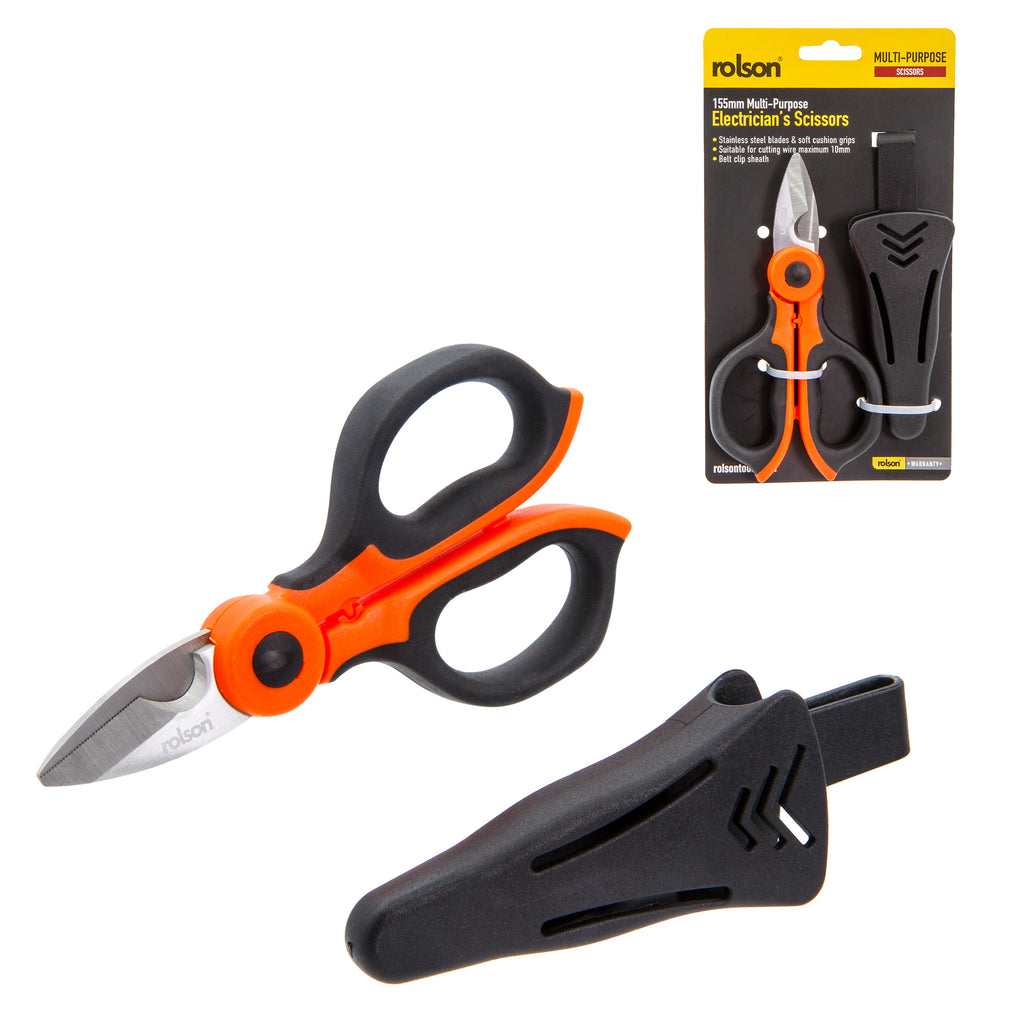 155mm Multi-Purpose Electrician's Scissors