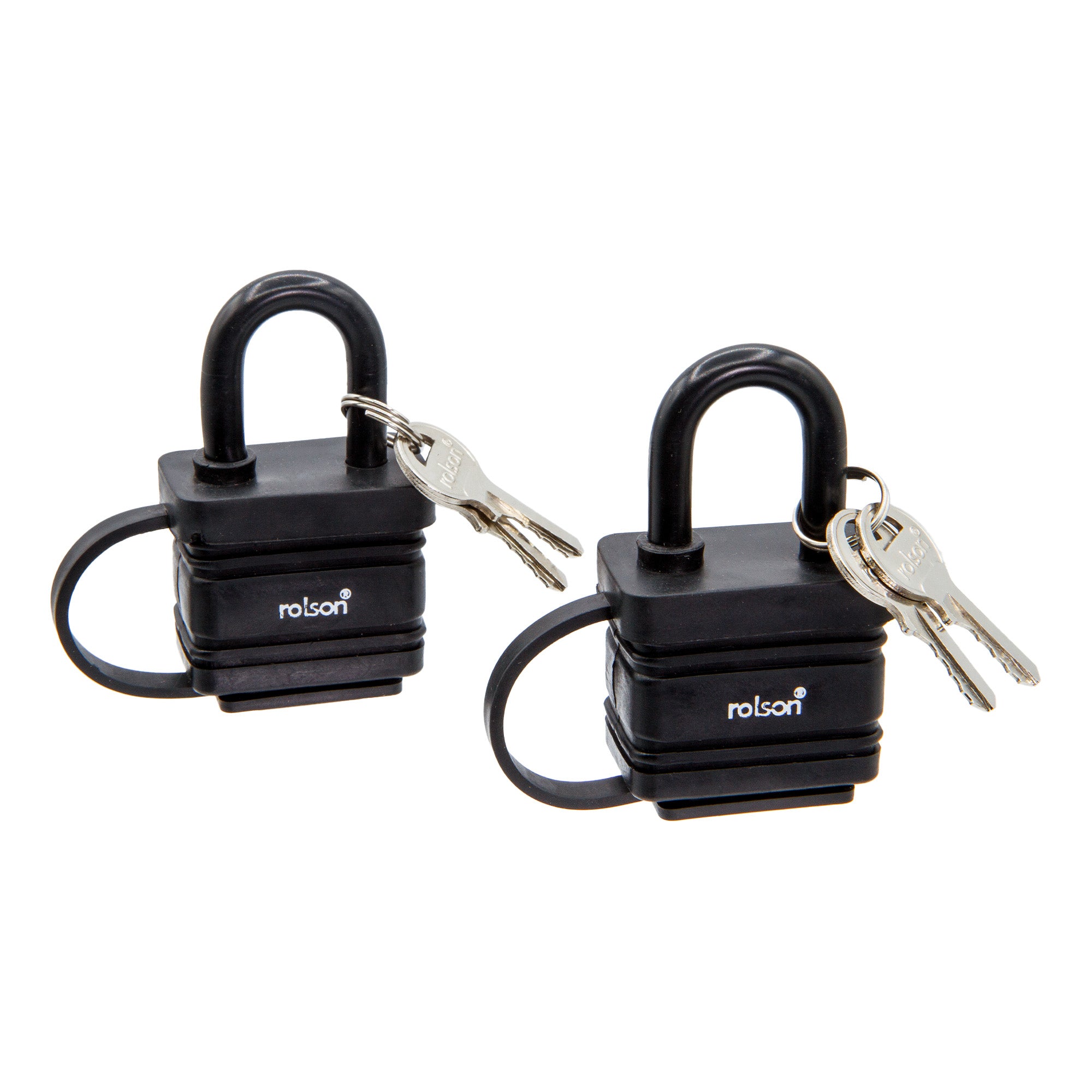 2 Piece 40mm Laminated Steel Padlock