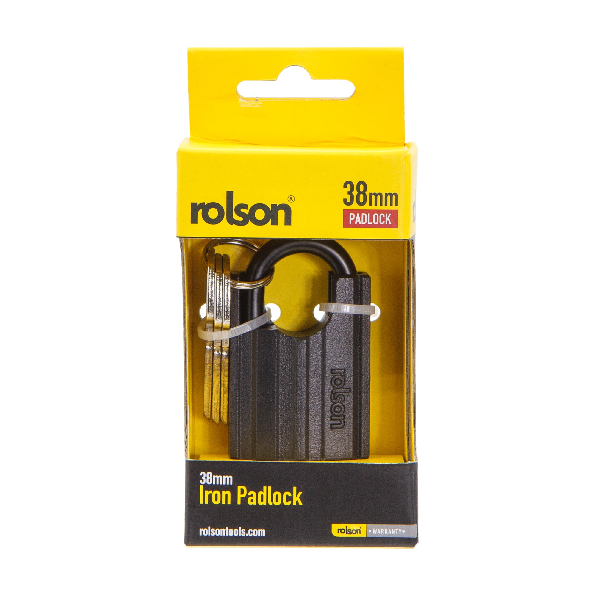 38mm Closed Shackle Iron Padlock