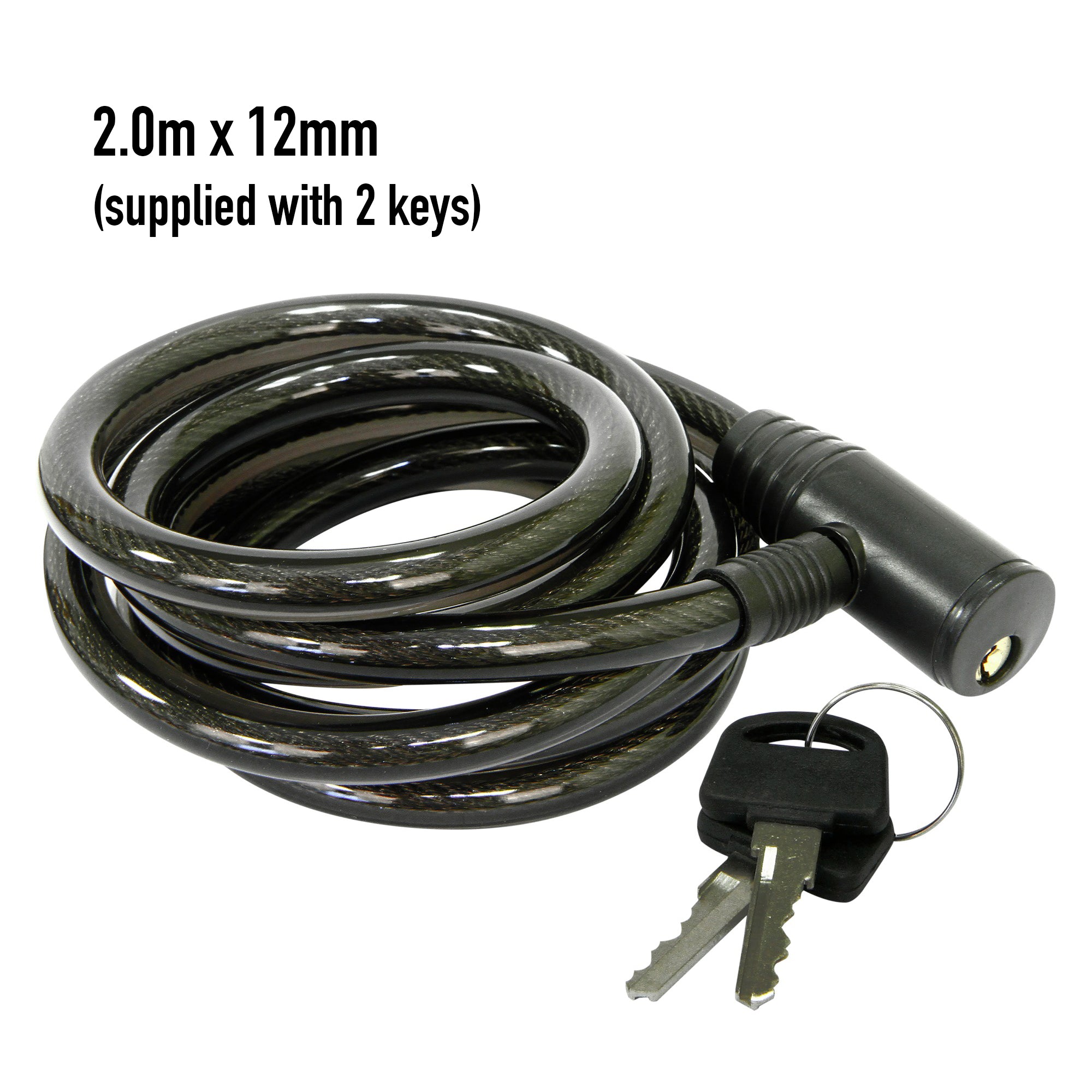 2m x 12mm Cable Lock