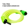 Combination Cable Lock 1200 x 12mm