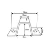 Ground/Wall Chain Anchor