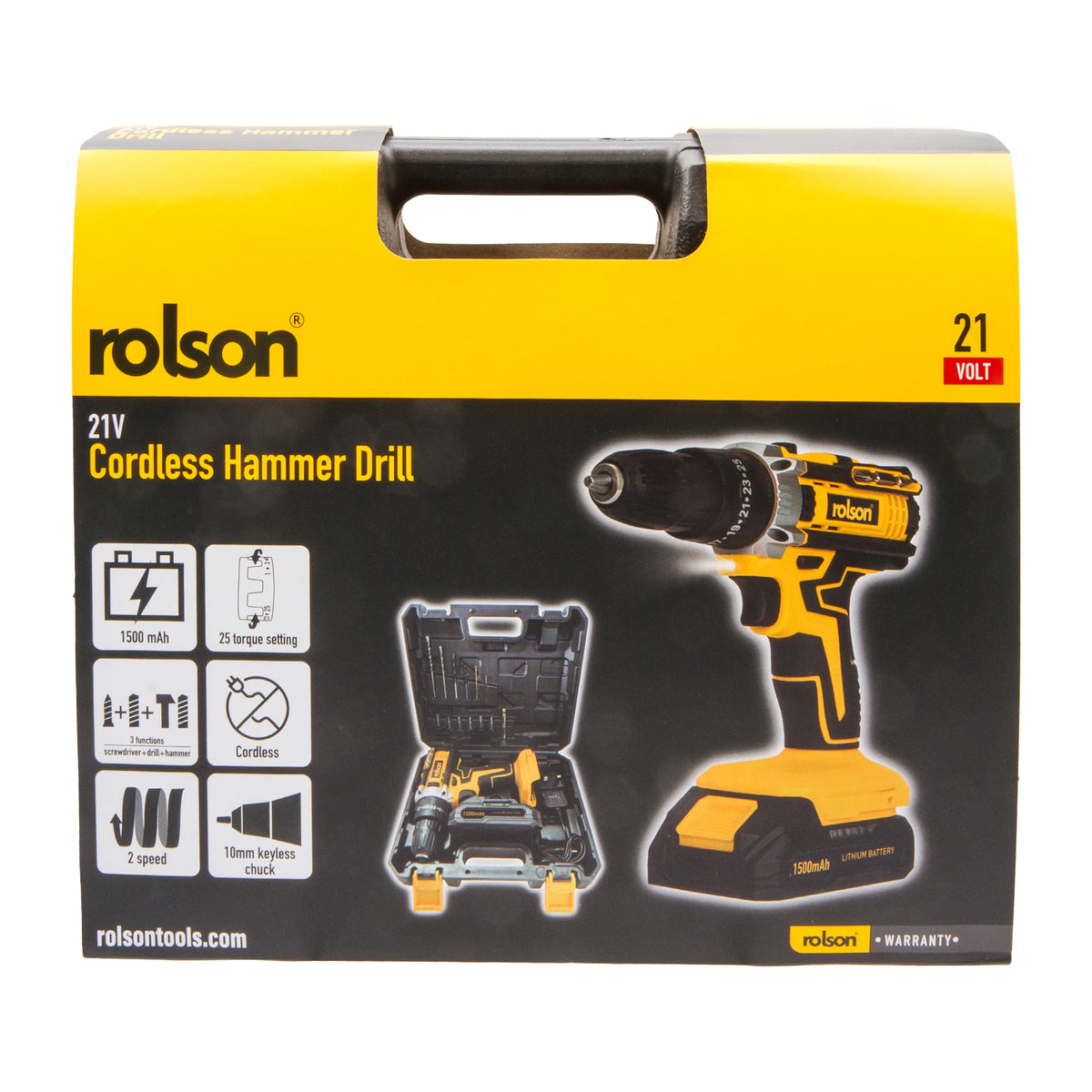 21V Cordless Hammer Drill