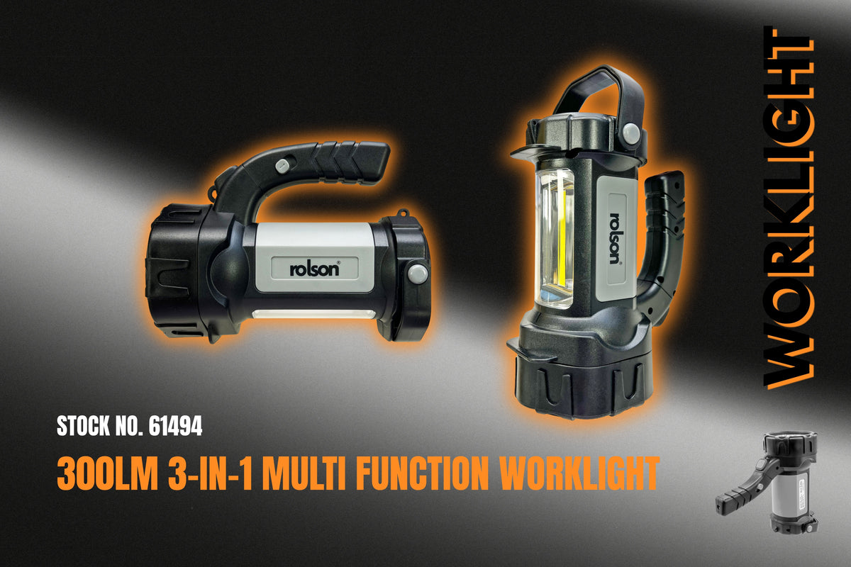 PRE-ORDER: 300LM 3-in-1 Multi Function Worklight