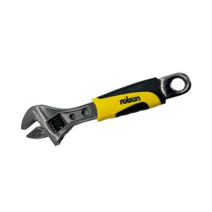 150mm Black Nickel Finish Adjustable Wrench - (19020)