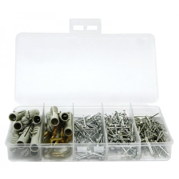 1000pc Assortment Tote Rolson Tools 