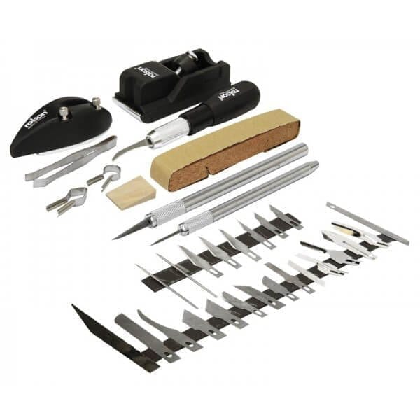 General Tools 95618 18 Piece Hobby Knife Set