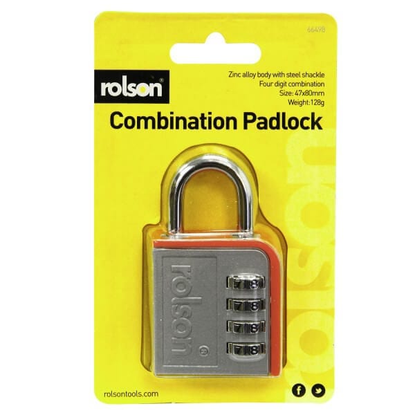 rolson combination padlock