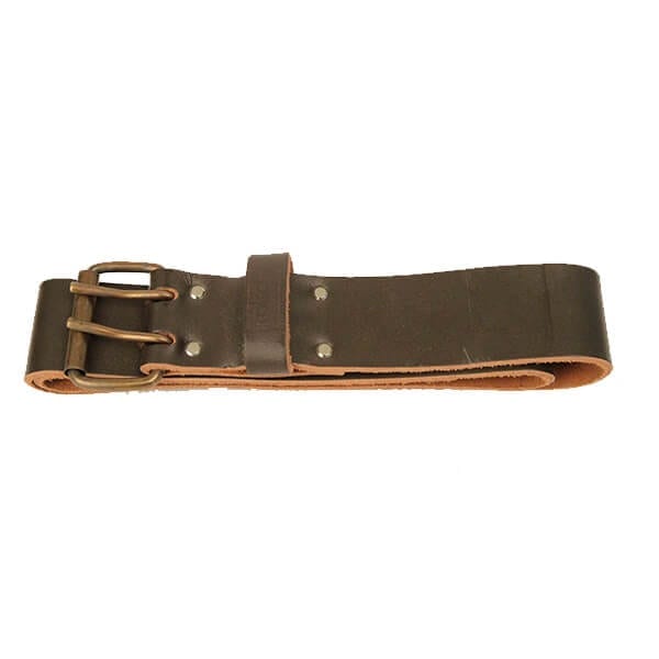 Leather Belt Top Grain 68585 With Double Pin :Width 2 Inch (50mm) Up To ...