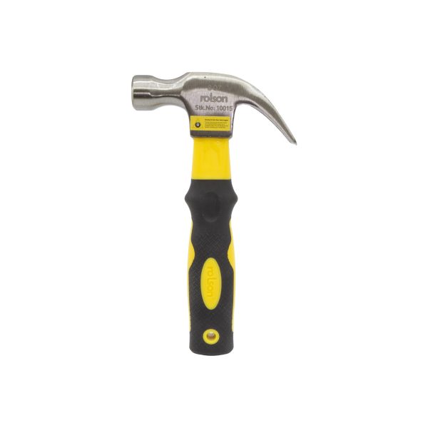 8oz Midi Claw Hammer with Fibreglass Handle - (10015)