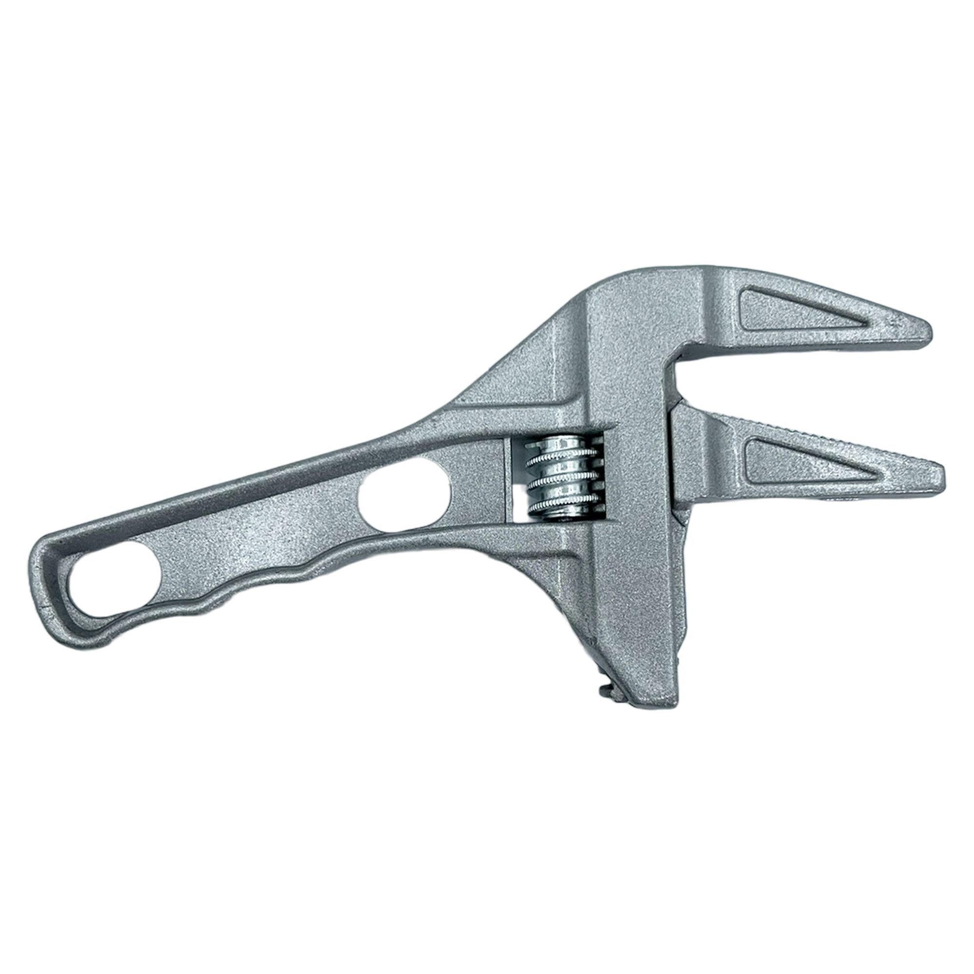Extra wide Jaw - Stubby Adjustable Wrench 200mm 19027 - Rolson Tools