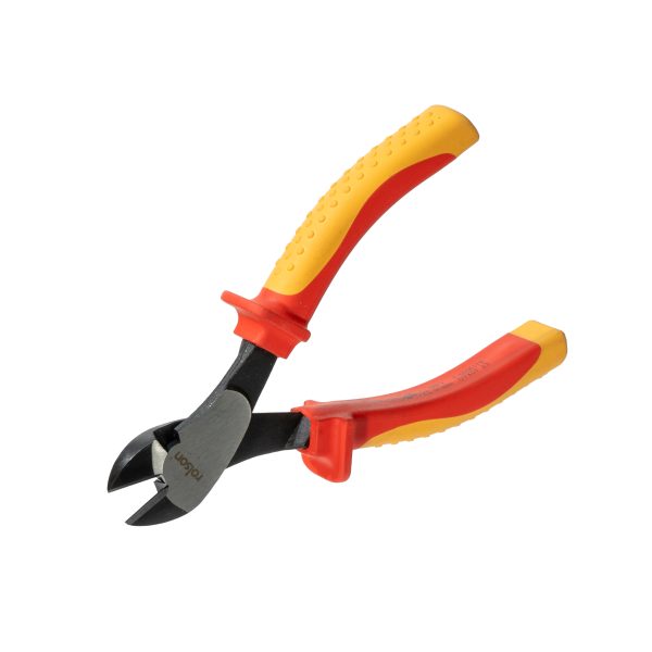 VDE Insulated HD Diagonal Cutting Pliers - 21073 open