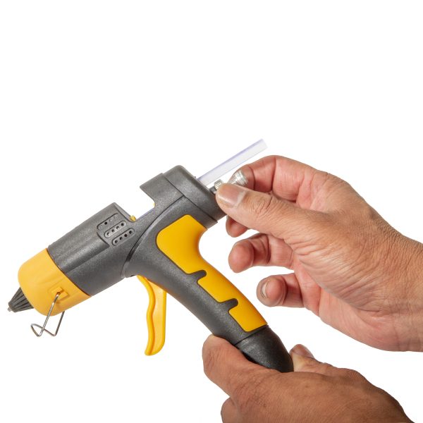 Rechargeable Glue Gun ( 70517 ) adjusting to depth of glue-stick