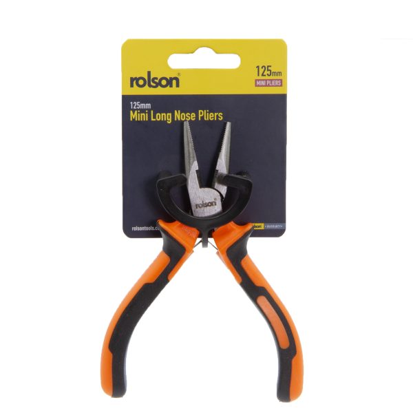 125mm Mini Long Nose Pliers - 21020 in packaging