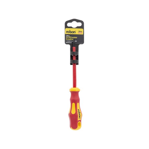 4.0 x 100mm VDE Insulated Screwdriver in Packaging - (29132)