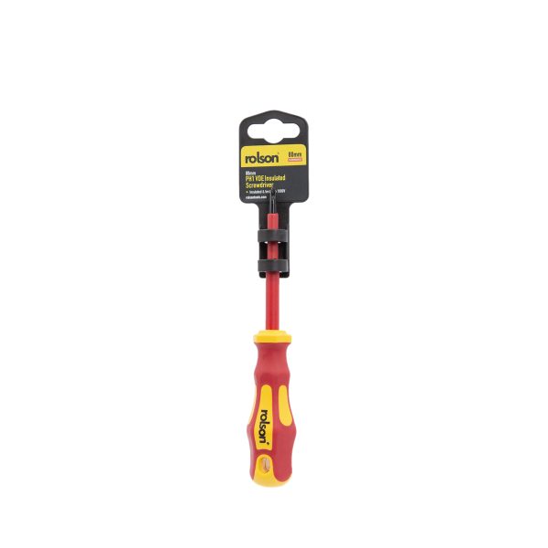 PH1 x 80mm VDE Insulated Screwdriver in Packaging - (29138)