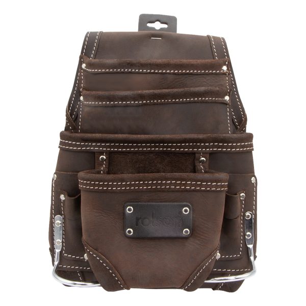 Buff Grain Leather Single Tool Pouch - (68788)