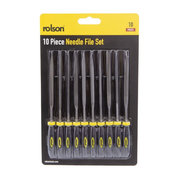 10 Piece Needle File Set - (24622) packaging