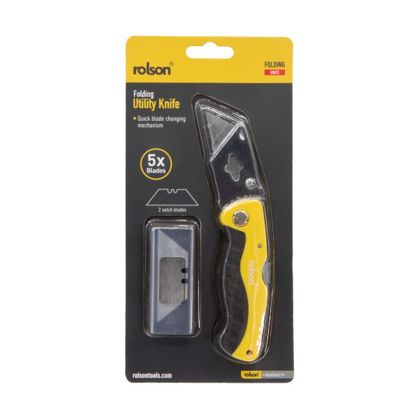 Folding Utility Knife - (62836) Pack