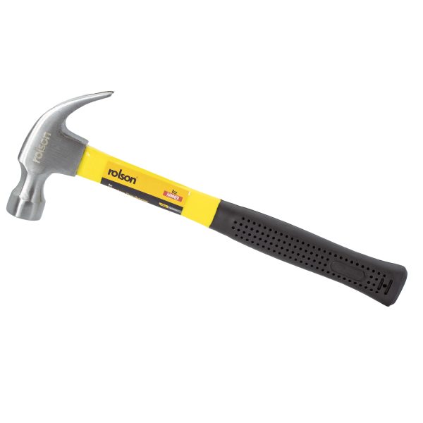 8oz Fibreglass Shaft Claw Hammer - (10371) pack