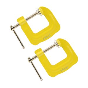 2 Piece 25mm Sheet Steel G-Clamps - (14201)