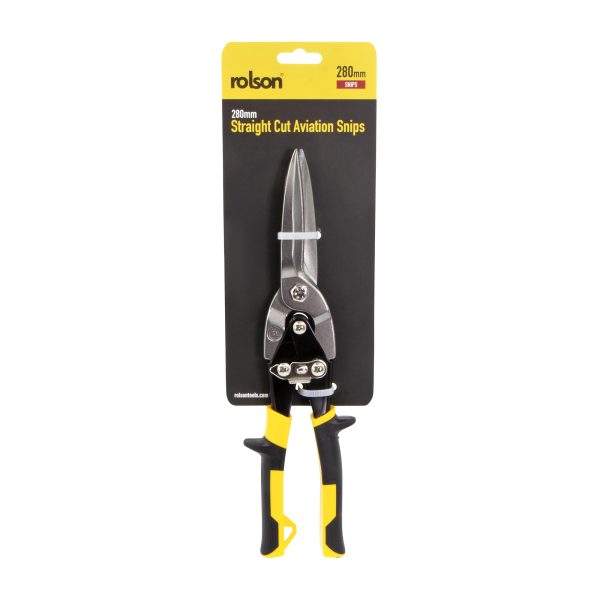 280mm Straight Long Cut Aviation Snips - (22162) pack