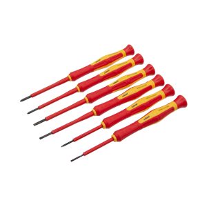 6 Piece Precision VDE Screwdriver Set - (28728)