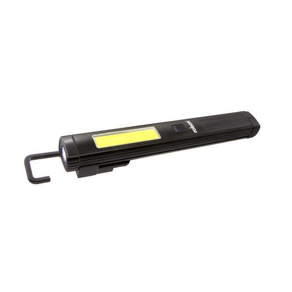 3W Rechargeable Aluminium Worklight - (61478) hook out