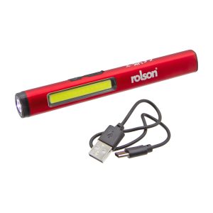 3W Rechargeable Aluminium Pen Light - (61479)