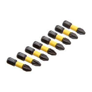 8 Piece PZ2 x 25mm Impact Screwdriver Bits - (30233)