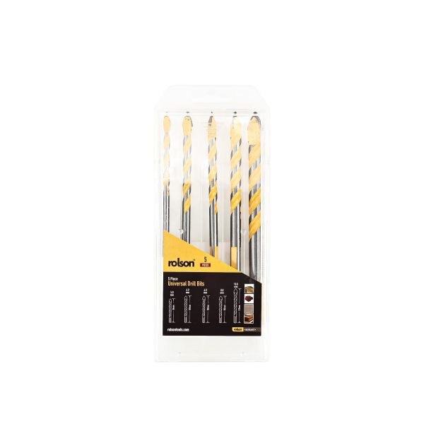 5 Piece Multi-material tile Bit - (48903) pack